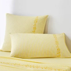 Linge de lit Faustine en coton imprimé