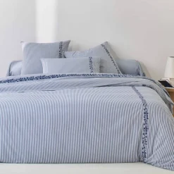 Linge de lit Faustine en coton imprimé