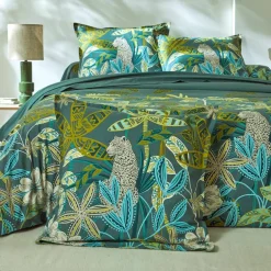 Linge de lit Gaia imprimé tropical - en coton