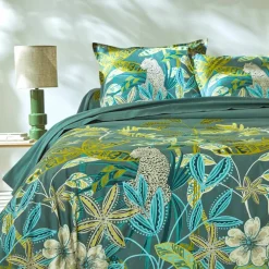 Linge de lit Gaia imprimé tropical - en coton