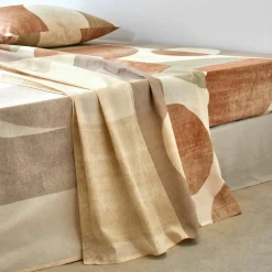 Linge de lit imprimé Alex coton