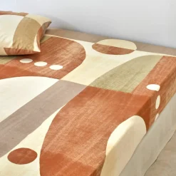 Linge de lit imprimé Alex coton