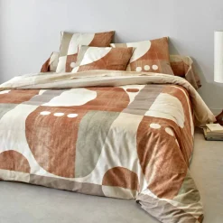 Linge de lit imprimé Alex coton