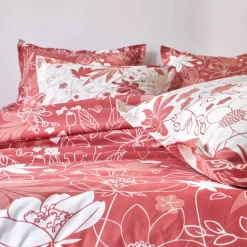 Linge de lit imprimé Pénélope coton