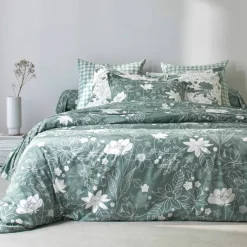 Linge de lit imprimé Pénélope coton