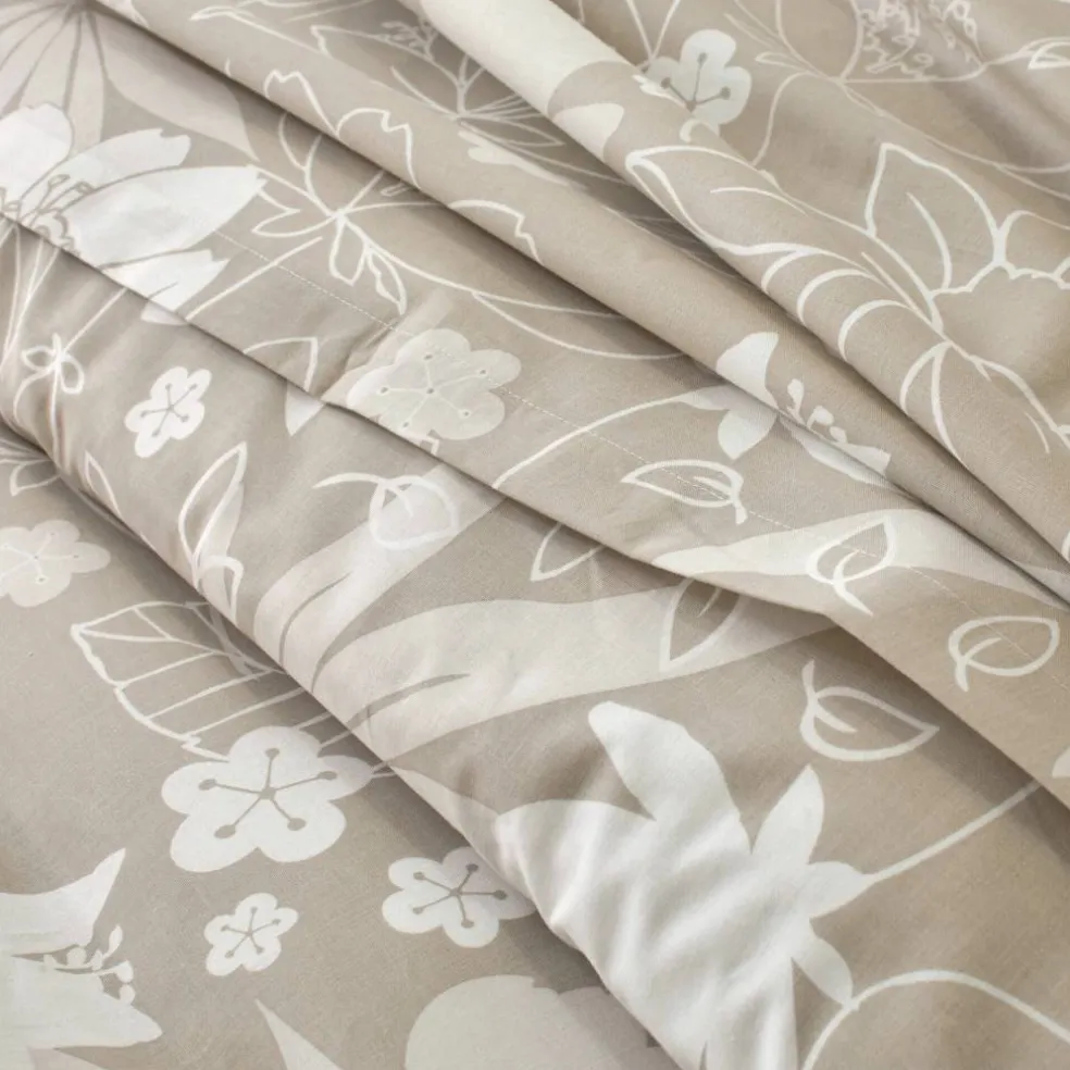 Linge de lit imprimé Pénélope coton
