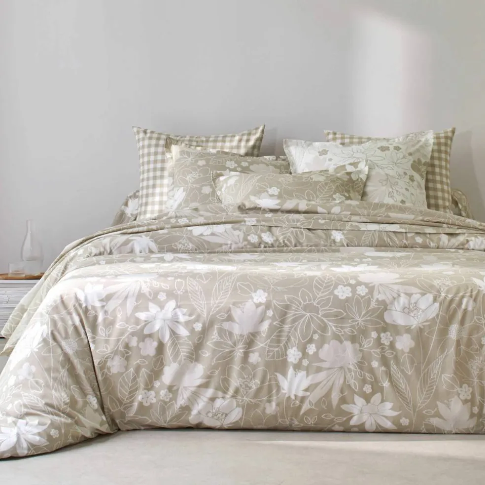 Linge de lit imprimé Pénélope coton