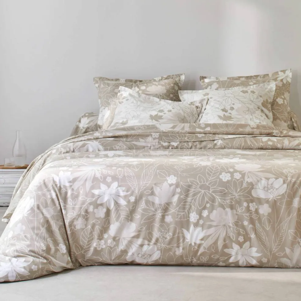 Linge de lit imprimé Pénélope coton