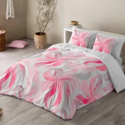 Linge de lit imprimé Rosa - coton