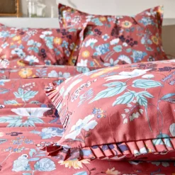 Linge de lit Kelly en coton imprimé floral