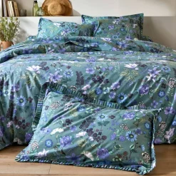 Linge de lit Kelly en coton imprimé floral