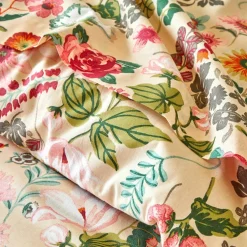 Linge de lit Kelly en coton imprimé floral