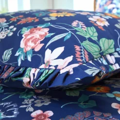 Linge de lit Kelly en coton imprimé floral