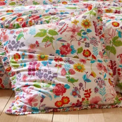 Linge de lit Kelly en coton imprimé floral