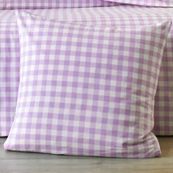 Linge de lit Lou imprimé carreaux - en coton