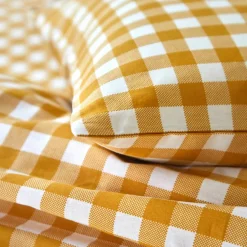 Linge de lit Lou imprimé carreaux - en coton