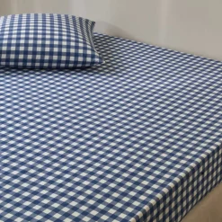 Linge de lit Lou imprimé carreaux - en coton