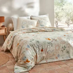 Linge de lit Madère imprimé provençal - en coton