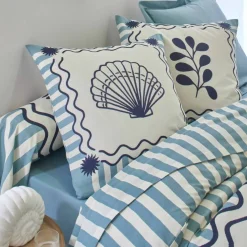 Linge de lit Marinette en coton imprimé