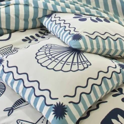 Linge de lit Marinette en coton imprimé