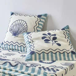 Linge de lit Marinette en coton imprimé