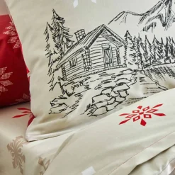 Linge de lit Montana en flanelle
