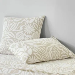 Linge de lit Montego en coton imprimé