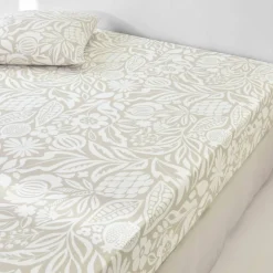 Linge de lit Montego en coton imprimé