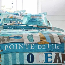 Linge de lit Océan coton