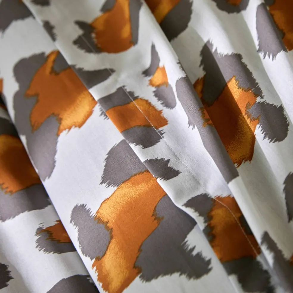 Linge de lit Pedro en polycoton imprimé peau de bête