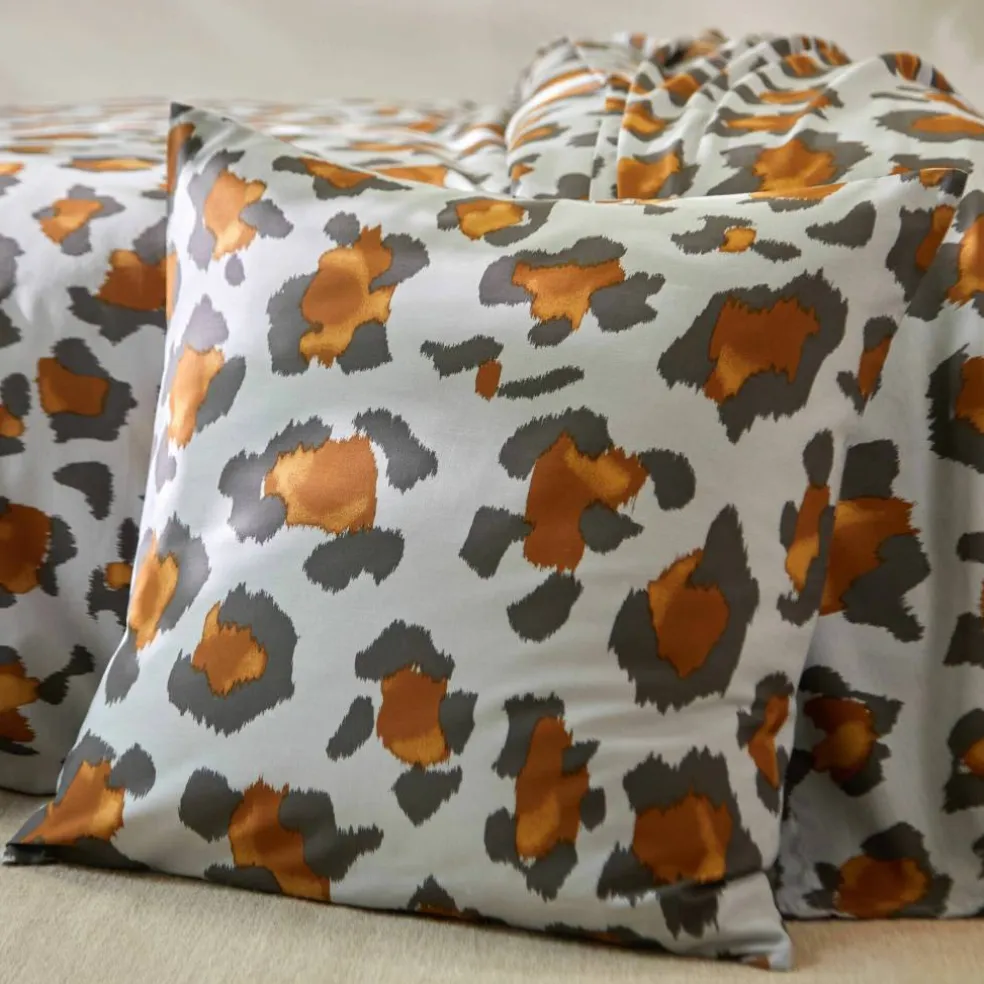 Linge de lit Pedro en polycoton imprimé peau de bête