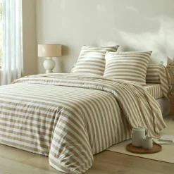 Linge de lit Romy rayé - en coton
