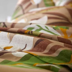 Linge de lit Roxane en coton imprimé