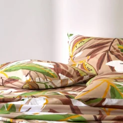 Linge de lit Roxane en coton imprimé