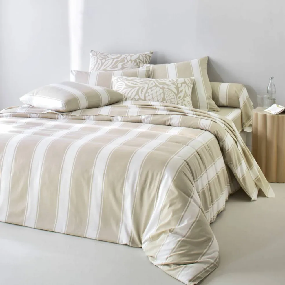 Linge de lit Transat en coton imprimé