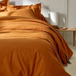 Linge de lit uni coton