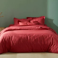 Linge de lit uni coton