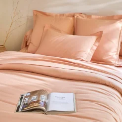 Linge de lit uni coton