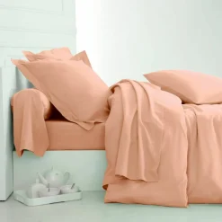 Linge de lit uni coton