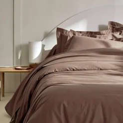 Linge de lit uni coton