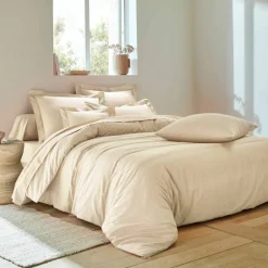Linge de lit uni coton