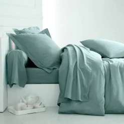 Linge de lit uni coton
