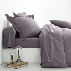 Linge de lit uni coton