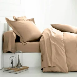 Linge de lit uni coton