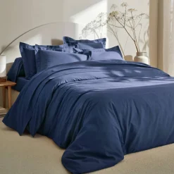 Linge de lit uni coton