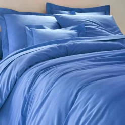Linge de lit uni coton