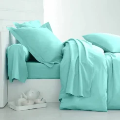 Linge de lit uni coton