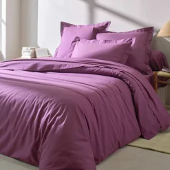 Linge de lit uni coton