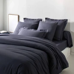 Linge de lit uni coton
