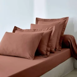 Linge de lit uni coton